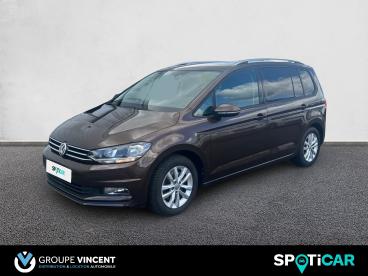 SPOTICAR Volkswagen Touran 1.2 Tsi 110 Blue Motion Tech Confortline Occasion - Monospace Essence Marron - Cosne Cours Sur Loire - 1203647787_1