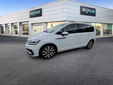 SPOTICAR Volkswagen Touran 1.4 Tsi 150 Bmt Dsg7 7pl R-line Occasion - Monospace Essence Blanc - Le Grand Quevilly - 1203896045_1