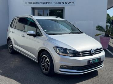 SPOTICAR Volkswagen Touran 1.6 Tdi 115ch Bluemotion Technology Fap Confortlin Occasion - Monospace Diesel Gris Indium - Quimper - 1203999229_3