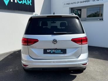 SPOTICAR Volkswagen Touran 1.6 Tdi 115ch Bluemotion Technology Fap Confortlin Occasion - Monospace Diesel Gris Indium - Quimper - 1203999229_5
