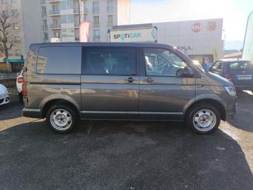 SPOTICAR Volkswagen Transporter 2.8t L1h1 2.0 Tdi 204ch Procab Edition 30 Dsg7 Occasion - Utilitaire Diesel Gris Indium Métallisée - Toit Noir - Annecy - 1203343506_4