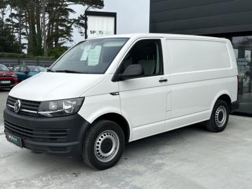 SPOTICAR Volkswagen Transporter 2.8t L1h1 2.0 Tdi 102ch 26990.00 Ttc Occasion - Utilitaire Diesel Blanc - Ploneour Lanvern - 1203748174_4