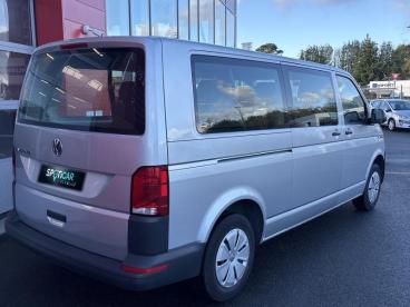 SPOTICAR Volkswagen Transporter L2h1 2.0 Tdi 110ch Vitre Business 9 Places Occasion - Utilitaire Diesel Gris Indium Métallisée - Pont L'abbe - 1203762248_4