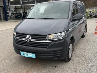 SPOTICAR Volkswagen Transporter 2.8t L1h1 2.0 Tdi 110ch Business Occasion - Utilitaire Diesel Gris Pur - Simiane Collongue - 1203805254_2