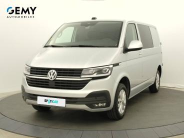 SPOTICAR Volkswagen Transporter Cabine Approfondie 6.1 L1h1 2.0 Tdi 150 Dsg7 Busin Occasion - Utilitaire Diesel Gris - Pontivy - 1203829343_1