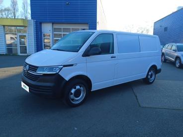 SPOTICAR Volkswagen Transporter 6.1 Procab L2 2.0 Tdi 198 Dsg7 Business Line Occasion - Utilitaire Diesel Blanc - Lecousse - 1203838709_1