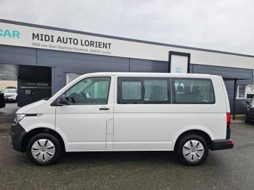 SPOTICAR Volkswagen Transporter Transporteur Kombi L1h1 2.0 Tdi 150 9 Places Occasion - Utilitaire Diesel Blanc - Caudan - 1203874003_5