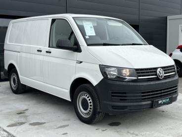 SPOTICAR Volkswagen Transporter 2.8t L1h1 2.0 Tdi 102ch 26990.00 Ttc Occasion - Utilitaire Diesel Blanc - Ploneour Lanvern - 1203886549_2