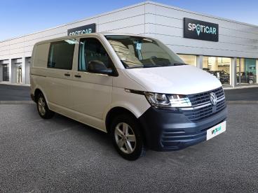 SPOTICAR Volkswagen Transporter 6.1 Van L1h1 Cab Repliable 2.0 Tdi 150 Bvm6 Busine Occasion - Utilitaire Diesel Blanc - Coutances - 1203951153_3