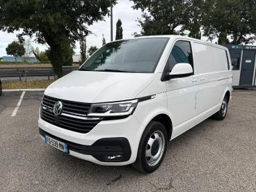 SPOTICAR Volkswagen Transporter 3.0t L2h1 2.0 Tdi 198ch Business Line Plus Dsg7 Occasion - Utilitaire Diesel Blanc Banquise - Libourne - 1204139133_1