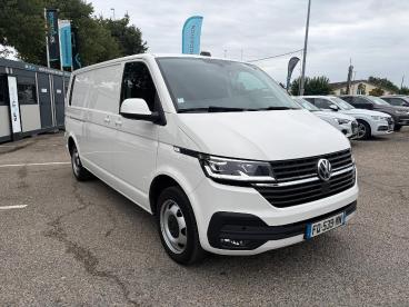 SPOTICAR Volkswagen Transporter 3.0t L2h1 2.0 Tdi 198ch Business Line Plus Dsg7 Occasion - Utilitaire Diesel Blanc Banquise - Libourne - 1204139133_3
