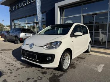 SPOTICAR Volkswagen Up 1.0 60ch Move Up! 5p Occasion - Berline Essence Blanc Candy - Marseille - 1203776876_1