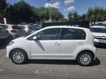 SPOTICAR Volkswagen Up 1.0 75ch Move Up! 5p Occasion - Citadine Essence Blanc Candy - Chambourcy - 1204101512_3