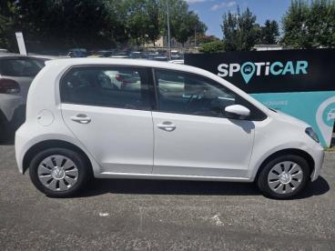SPOTICAR Volkswagen Up 1.0 75ch Move Up! 5p Occasion - Citadine Essence Blanc Candy - Chambourcy - 1204101512_4