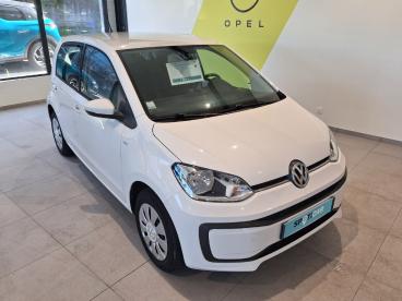 SPOTICAR Volkswagen Up 1.0 75ch Move Up Bmt Occasion - Berline Essence Blanc - Ussel - 1204183449_3