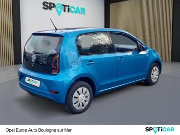 SPOTICAR Volkswagen Up 1.0 60ch Bluemotion Technology Move Up! 5p Occasion - Citadine Essence Bleu - St Leonard - 1204205213_5
