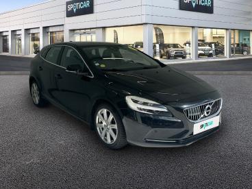 SPOTICAR Volvo V40 D2 120ch Inscription Occasion - Break Diesel Noir Onyx - Carhaix Plouguer - 1204114327_3