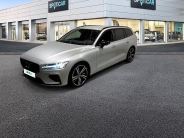 SPOTICAR Volvo V60 B4 197 Ch Geartronic 8 R-design Occasion - Break Diesel Bright Silver Metallic - Orvault - 1203740248_1