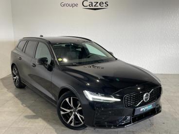 SPOTICAR Volvo V60 B4 197 Ch Geartronic 8 Plus Occasion - Break Diesel Onyx Black - Bergerac - 1203742818_1