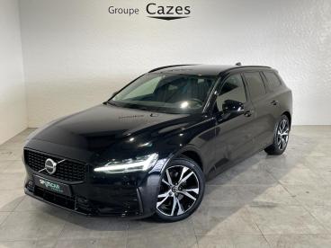 SPOTICAR Volvo V60 B4 197 Ch Geartronic 8 Plus Occasion - Break Diesel Onyx Black - Bergerac - 1203742818_2