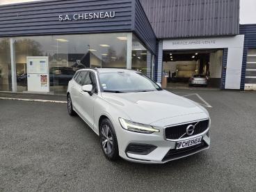 SPOTICAR Volvo V60 D3 150 Geartronic 8 Business Executive Occasion - Break Diesel Gris Clair - Segre-en-anjou Bleu - 1203802591_2