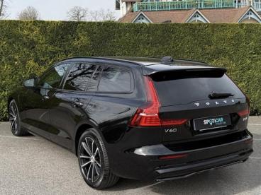 SPOTICAR Volvo V60 T6 Awd 253+145ch Ultra Style Dark Geartronic 8 Occasion - Break Hybride Rechargeable Noir Onyx Métallisé - Saint-cloud - 1203926593_2