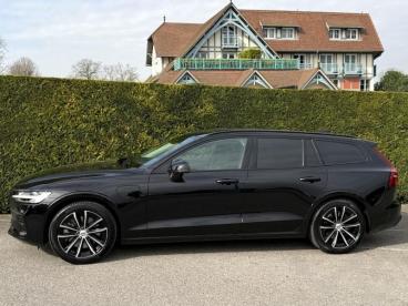 SPOTICAR Volvo V60 T6 Awd 253+145ch Ultra Style Dark Geartronic 8 Occasion - Break Hybride Rechargeable Noir Onyx Métallisé - Saint-cloud - 1203926593_5