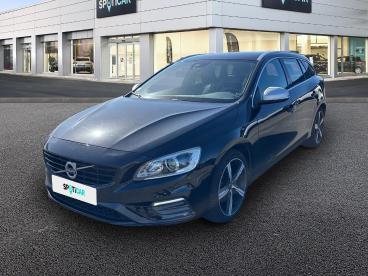 SPOTICAR Volvo V60 D3 150ch R-design Geartronic Occasion - Break Diesel Noir - Quimperle - 1204228373_1