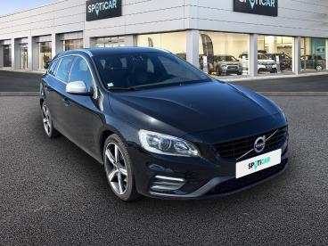 SPOTICAR Volvo V60 D3 150ch R-design Geartronic Occasion - Break Diesel Noir - Quimperle - 1204228373_3