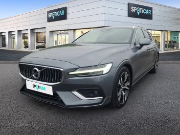 SPOTICAR Volvo V60 D3 150ch Adblue Inscription Luxe Geartronic Occasion - Break Diesel Gris Osmium Métallisé - Reims - 1204232754_1