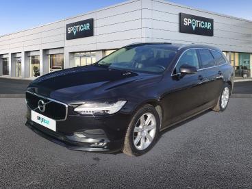 SPOTICAR Volvo V90 D4 Awd 190 Ch Geartronic 8 Momentum Business Occasion - Break Diesel Noir - Argentan - 1203933505_1