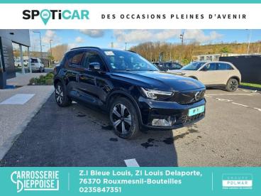SPOTICAR Volvo Xc40 Xc 40 Recharge 231ch Start Edt Occasion - Suv-4x4 Electrique Noir Onyx Métallisé - Rouxmesnil-bouteilles - 1203677381_3