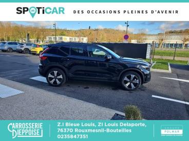 SPOTICAR Volvo Xc40 Xc 40 Recharge 231ch Start Edt Occasion - Suv-4x4 Electrique Noir Onyx Métallisé - Rouxmesnil-bouteilles - 1203677381_4