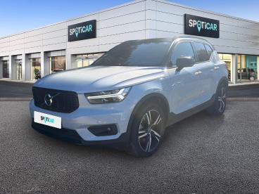 SPOTICAR Volvo Xc40 Xc 40 T5 Recharge 180+82 Ch Dct7 R-design Occasion - Suv-4x4 Hybride Rechargeable Blanc - Brive La Gaillarde - 1204193018_1