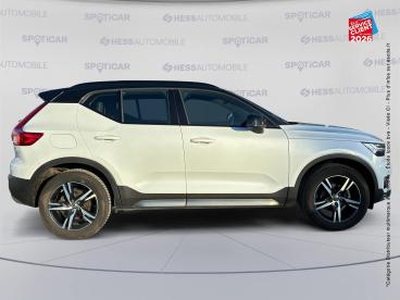 SPOTICAR Volvo Xc40 Xc 40 T3 156ch R-design Occasion - Suv-4x4 Essence Blanc Cristal - Prix les mezieres - 1204224569_4