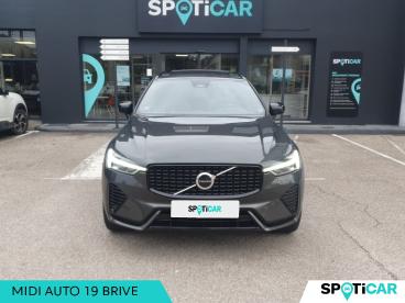 SPOTICAR Volvo Xc60 T6 Awd 253 + 145ch Plus Style Dark Geartronic Occasion - Suv-4x4 Hybride Rechargeable Noir Onyx Métallisé - Brive La Gaillarde - 1203768796_2