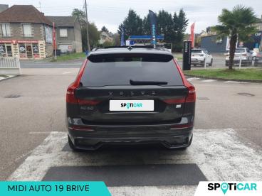 SPOTICAR Volvo Xc60 T6 Awd 253 + 145ch Plus Style Dark Geartronic Occasion - Suv-4x4 Hybride Rechargeable Noir Onyx Métallisé - Brive La Gaillarde - 1203768796_5