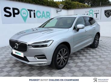 SPOTICAR Volvo Xc60 B4 Adblue 197ch Inscription Luxe Geartronic Occasion - Suv-4x4 Hybride Argent Aurore Métallisé - Chalons En Champagne - 1203792639_1