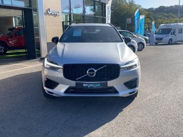SPOTICAR Volvo Xc60 T6 Recharge Awd 253 Ch + 87 Ch Geartronic 8 R-desi Occasion - Suv-4x4 Hybride Gris - Gap - 1203912357_1