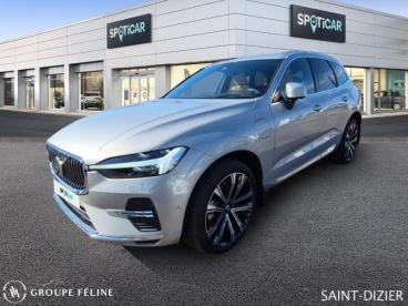 SPOTICAR Volvo Xc60 T6 Awd 253 + 87ch Inscription Geartronic Occasion - Suv-4x4 Hybride Rechargeable Argent Aurore Métallisé - Saint Dizier - 1203934746_1
