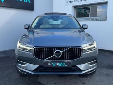 SPOTICAR Volvo Xc60 B5 Adblue Awd 235ch Inscription Luxe Geartronic Occasion - Suv-4x4 Hybride Gris Épicéa - Quimper - 1204019691_2