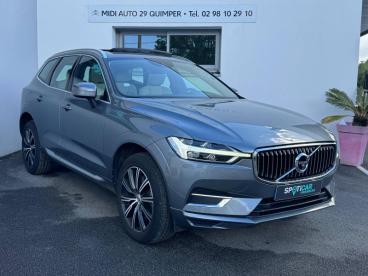 SPOTICAR Volvo Xc60 B5 Adblue Awd 235ch Inscription Luxe Geartronic Occasion - Suv-4x4 Hybride Gris Épicéa - Quimper - 1204019691_3