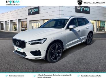 SPOTICAR Volvo Xc60 T8 Twin Engine 320 + 87ch R-design Geartronic Occasion - Suv-4x4 Hybride Rechargeable Blanc Glace - Gaillac - 1204116003_1