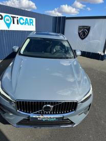 SPOTICAR Volvo Xc60 Recharge T6 340 Inscription Business Occasion - Suv-4x4 Hybride Gris Clair - Chemille - 1204229090_3