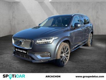 SPOTICAR Volvo Xc90 T8 Awd 303 + 87ch Inscription Luxe Geartronic Occasion - Suv-4x4 Hybride Rechargeable Gris Tonnerre - La Teste De Buch - 1203941188_1