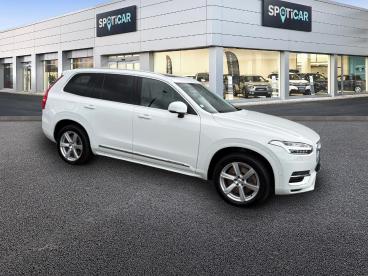 SPOTICAR Volvo Xc90 T8 Awd 303 + 87ch Momentum Geartronic Occasion - Suv-4x4 Hybride Rechargeable Blanc Glace - Dunkerque - 1204134215_3