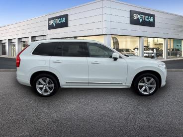 SPOTICAR Volvo Xc90 T8 Awd 303 + 87ch Momentum Geartronic Occasion - Suv-4x4 Hybride Rechargeable Blanc Glace - Dunkerque - 1204134215_4