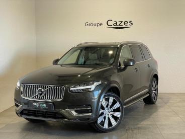 SPOTICAR Volvo Xc90 Recharge T8 Awd 310+145 Ch Geartronic 8 7pl Inscri Occasion - Suv-4x4 Hybride Rechargeable Gris Fonce - Bergerac - 1204143090_1
