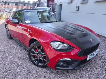 SPOTICAR Abarth 124 Spider 1.4 Multiair Auto Euro 6 2dr Used Car - Saloon Petrol Red - Shrewsbury - 1200532019_1