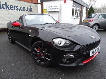SPOTICAR Abarth 124 Spider 1.4 Multiair Auto Euro 6 2dr Used Car - Saloon Petrol Black - Telford - 1200576632_1